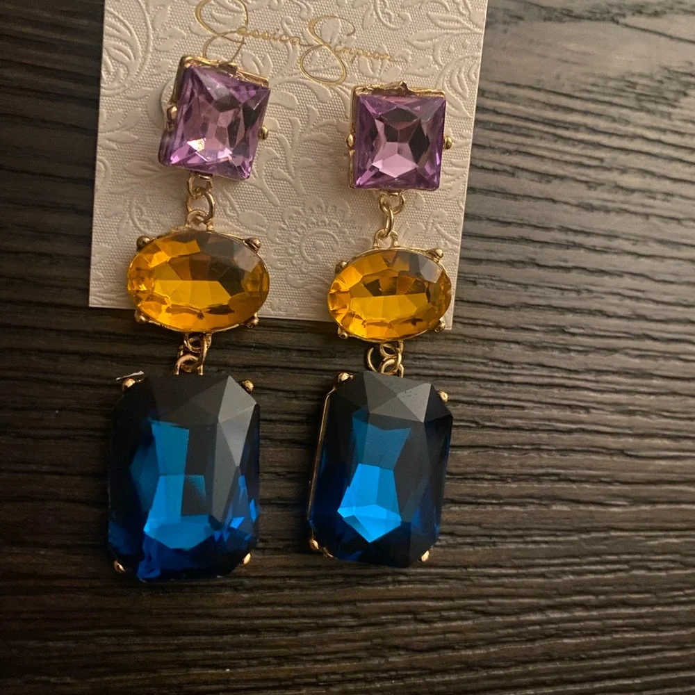 NEW Jessica Simpson drop earrings